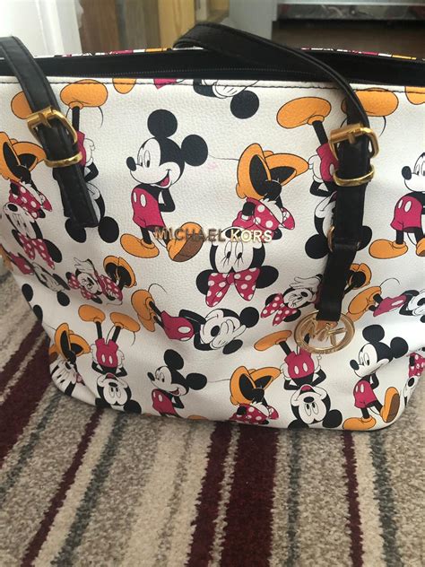 michael kors weiße mickey und mini mouse tasche|Michael Kors Collection .